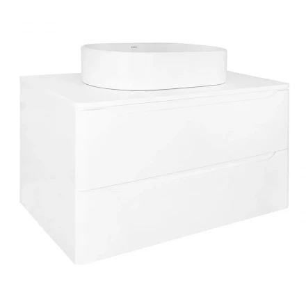 Azario LOTOS 80/2 CS00084144 Тумба подвесная белый глянец