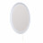 Onika Адель 70 зеркало белое, с LED подсветкой, овальное