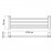 Wasserkraft Leine WHITE К-5011WHITE Полка для полотенец