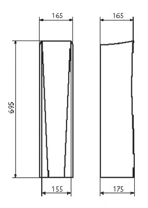 Santek Бриз WH110595 Пьедестал для раковины