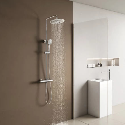 Santiline SL-9007 Душевая стойка с термостатом