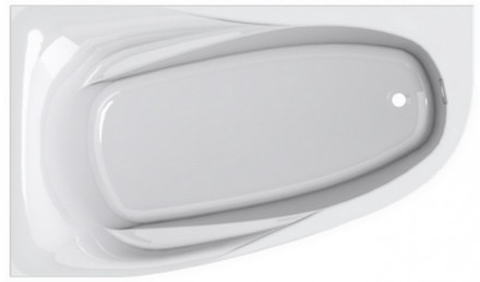 Ванна Astra-Form Селена Solid Surface правая