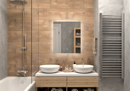 Континент Trezhe medium 600x700 зеркало
