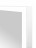 Континент Frame white standart 900x700 зеркало