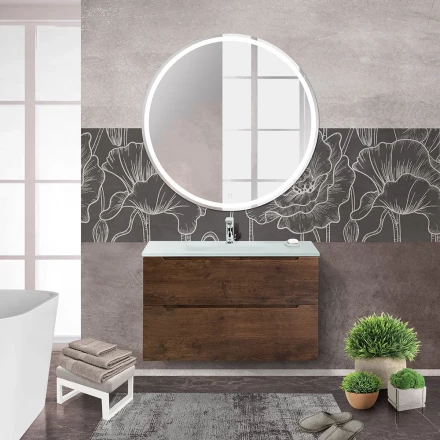 BelBagno KRAFT MINI-500/260-1A-SO-BO-R тумба с раковиной подвесная