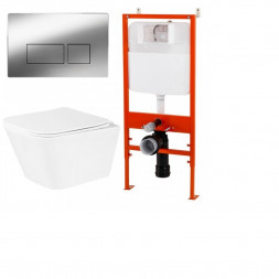BelBagno Duo set 3 Инсталляция с унитазом