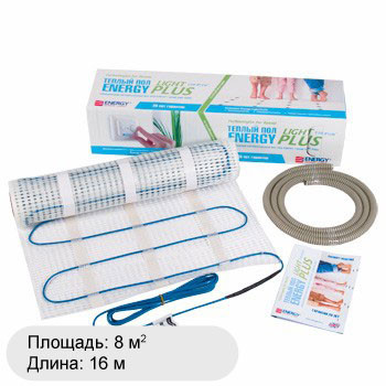 Energy Light Plus 8,0-1200 Электрический мат двужильный