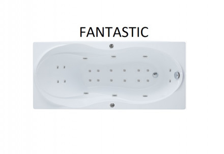Aquanet Fantastic (240452) 6 ф. г/м, спинной массаж 6 ф., ножной массаж, а/м 12 ф., кран-баланс