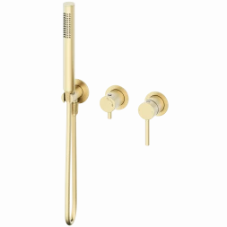 Wonzon &amp; Woghand Stick WW-838017-BG Смеситель для душевой системы встраиваемый брашированный никель