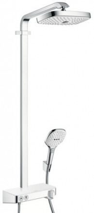 Hansgrohe Raindance Select E 300 2jet Showerpipe 27126400 Душевая стойка