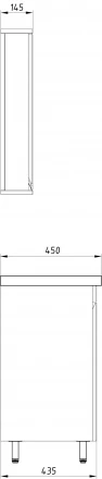 ASB-Mebel Бари 60-2.2 Тумба под раковину