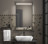 Kerama Marazzi Plaza Next 60 зеркало, черное матовое