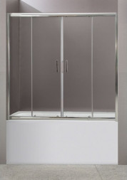Belbagno UNO-VF-2-170/145-C-Cr Шторка для ванны