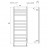 POINT Меркурий PN83850W П10 Полотенцесушитель электрический 500x1000 (диммер справа, белый)