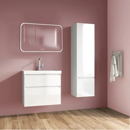 Azario Velluto 80 Тумба подвесная с раковиной Slim (CS00088603)