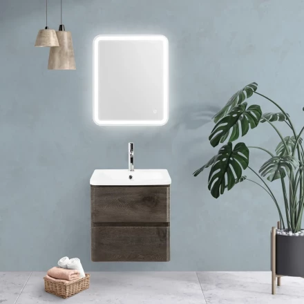 BelBagno VITTORIA-1000-2C-SO-BL тумба с раковиной подвесная