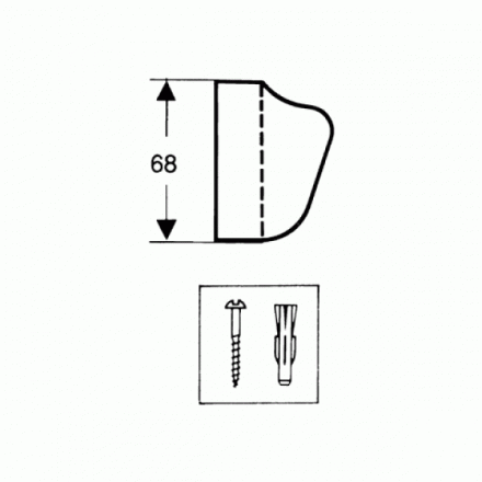 Hansgrohe 28321000 Держатель душа