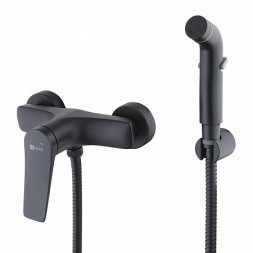 Lemark Bronx LM3718BL смеситель с гигиеническим душем (черный)