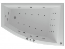 Aquatek Оракул 180x125 Акриловая ванна с гидромассажем правая