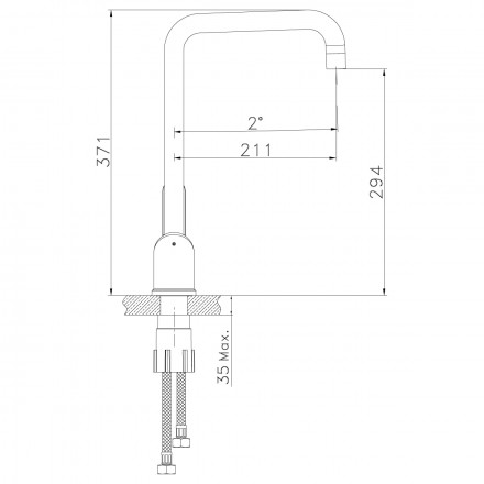 Lemark Expert LM5073S смеситель для кухни
