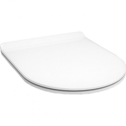 Kerama Marazzi Сиденье Plaza Modern/ BG Slim Soft close + clip up, белый