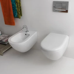 KERASAN Aquatech А0002420703 биде подвесное белый