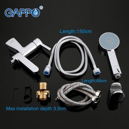 Gappo G1204 Смеситель для раковины с душем