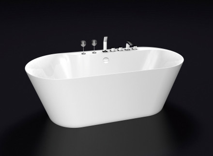 Belbagno BB14 Белая акриловая ванна 178x84