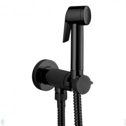 Bossini Paloma Flat E37007B.073 Смеситель для биде черный матовый