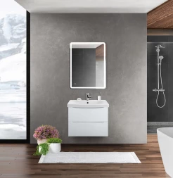 BelBagno ETNA-500-1A-SO-BL-P-L тумба с раковиной подвесная с распашной дверцей, левосторонняя