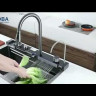 Savol S-SC002C Мойка кухонная с водопадом
