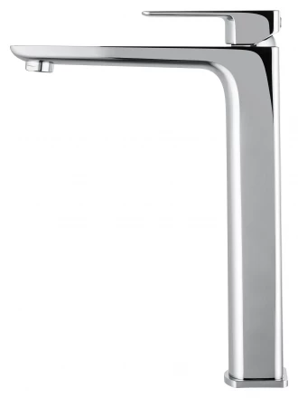 Wonzon &amp; Woghand Edge WW-88239003-CR Смеситель для раковины высокий черный матовый
