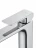 Wonzon &amp; Woghand Edge WW-88239003-CR Смеситель для раковины высокий черный матовый