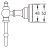 Rose RG1121Q Крючок двойной бронза
