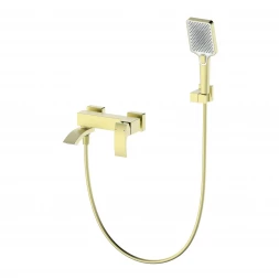 Wonzon &amp; Woghand Fit WW-88639009-BG Смеситель для ванны с душем темный графит