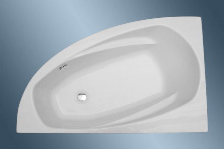 Ванна Astra-Form Тиора Solid Surface левая