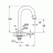 Grohe 20201 000 Излив (с функцией открытия/закрытия воды)