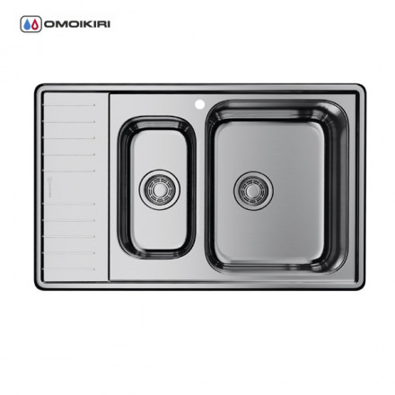 Omoikiri Sagami 79-IN-L мойка 790x500 нержавеющая сталь
