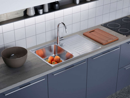 Omoikiri Sagami 79-IN-L мойка 790x500 нержавеющая сталь