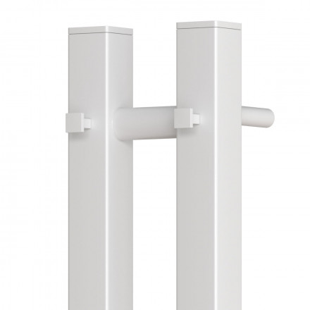 POINT Гермес PN13812W П3 Полотенцесушитель электрический 80x1200 (диммер справа, белый)