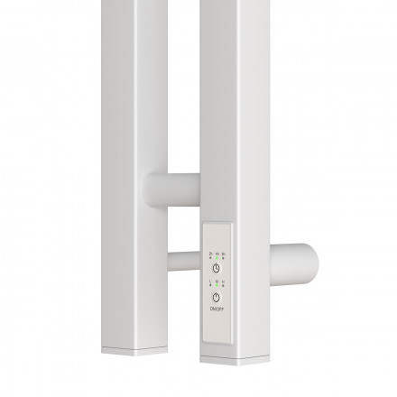 POINT Гермес PN13812W П3 Полотенцесушитель электрический 80x1200 (диммер справа, белый)