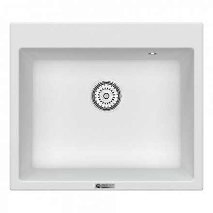 POINT Бинга 60 PN3003W мойка кухонная белый