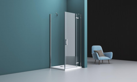 BelBagno KRAFT-AH-12-120/90-C-Cr-R душевой уголок