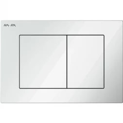 AM.PM I090201 PrimeFit S, клавиша для инсталляции пластик, белый глянцевый