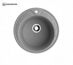 Omoikiri Tovada 51-GR мойка 510x510 leningrad grey