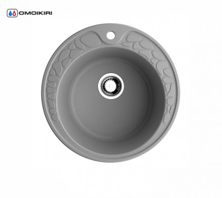 Omoikiri Tovada 51-GR мойка 510x510 leningrad grey