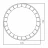Azario Пандора-S D700 LED-00002788 Зеркало бесконтактный сенсор