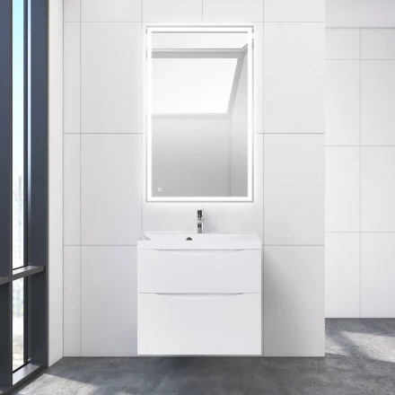 BelBagno KRAFT-900-1C-SO-BO тумба c раковиной подвесная с одним ящиком и одной открытой полкой