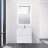 BelBagno KRAFT-900-1C-SO-BO тумба c раковиной подвесная с одним ящиком и одной открытой полкой
