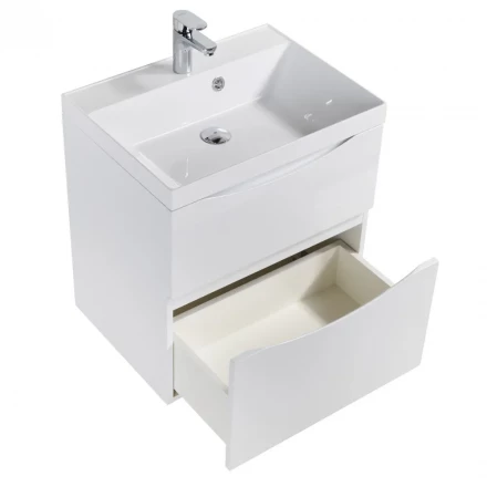 BelBagno KRAFT-900-1C-SO-BO тумба c раковиной подвесная с одним ящиком и одной открытой полкой